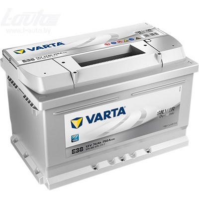 Varta SILVER Dynamic E38 574402075 (74Ah) 750A Автомобильный аккумулятор