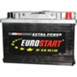 EuroStart 6СТ-75 R (75Ah) 615A Аккумулятор автомобильный