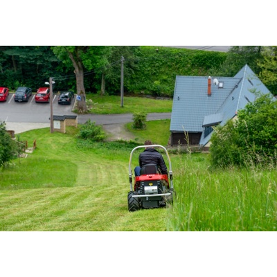 Минитрактор газонокосилка с сидением SECO Crossjet 4x2 AC92/22H Loncin- фото6