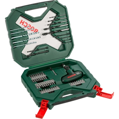 Bosch X-Line Classic 2.607.010.610 Набор сверл бит и насадок-бит из 54 шт. 