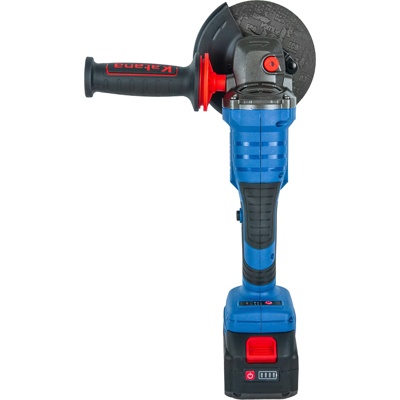 УГЛОШЛИФМАШИНА АККУМУЛЯТОРНАЯ KATANA BAG8081(1*4АЧ,21В,БЕСЩЕТОЧН,125Х22ММ,SDSКОЖУХ И ГАЙКА,РЕГ.ОБ.) АРТИКУЛ: KBAG8081.00- фото4