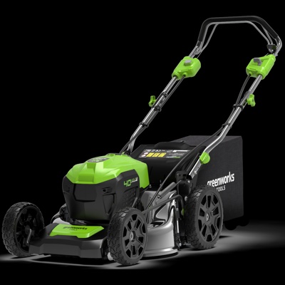 Газонокосилка аккумуляторная Greenworks 40V GD40LM46SP (1хАКБ 5 Ач и ЗУ) 46см самоходная