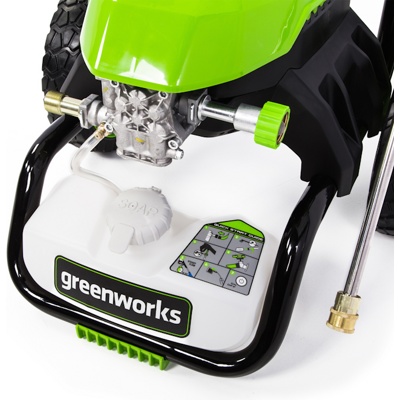 Мойка высокого давления Greenworks GHP2000 1800Вт 140бар + ножницы 2903307- фото4