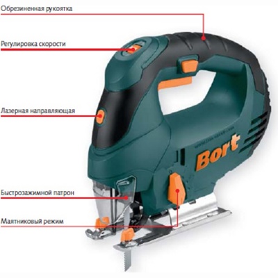 Bort BPS-710U-QL Электролобзик лобзик электрический  