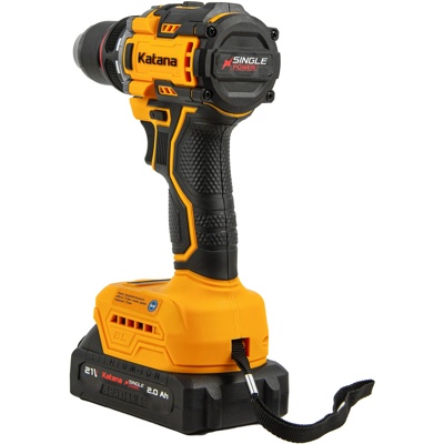 ДРЕЛЬ-ШУРУПОВЕРТ АККУМУЛЯТОРНЫЙ KATANA HD LINE BCD5501 (21В,БЕСЩЕТОЧН.,2АКК,2А/Ч,LI-ION,10БИТ,КЕЙС) АРТИКУЛ: KBCD5501.00- фото5