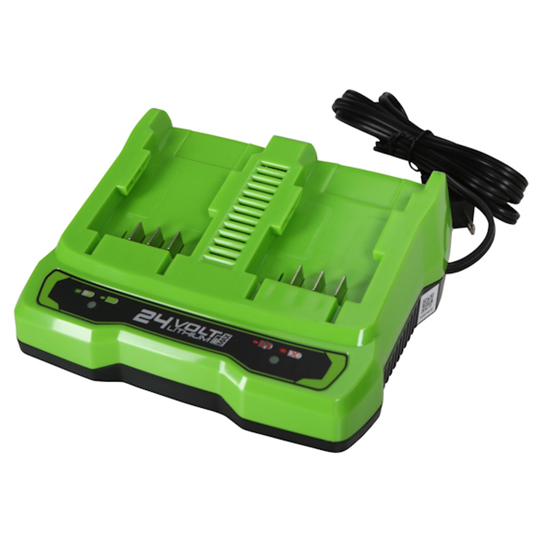 Зарядное устройство Greenworks 24V G24X2UC2 для 2-х аккумуляторов
