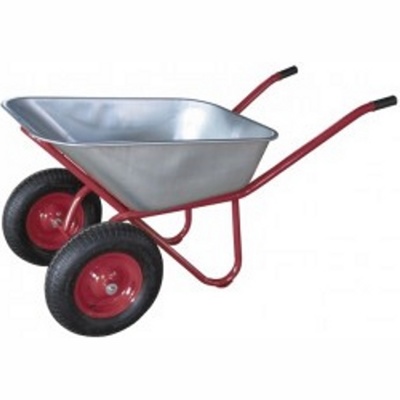 WB 6418S Тачка строительная двухколесная 100л, 200 кг (несущая - рама)