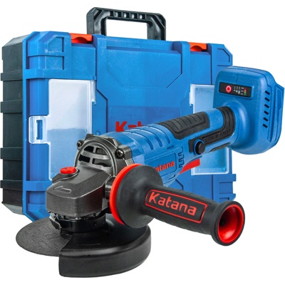 УГЛОШЛИФМАШИНА АККУМ-АЯ KATANA BAG8080(21В,БЕСЩЕТОЧНАЯ,125Х22ММ,SDSКОЖУХ/ГАЙКА,РЕГ.ОБ,БЕЗ АКБ И ЗУ) АРТИКУЛ: KBAG8080.00- фото2
