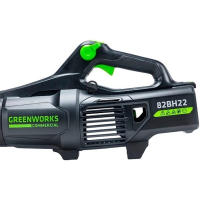 Воздуходув аккумуляторный Greenworks 82V GD82ABIIK5 (1хАКБ 5 Ач и ЗУ)- фото6
