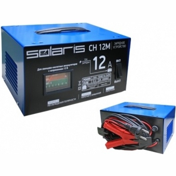 Зарядное устройство для автомобильных аккумуляторов  Solaris CH 12M