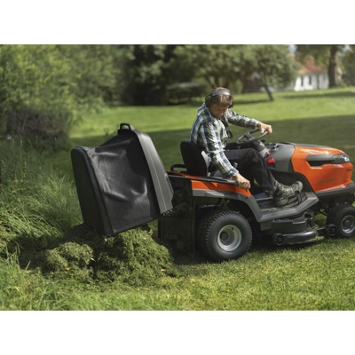 Газонокосилка с сиденьем Минитрактор Husqvarna TC 220T Артикул: 970 72 78-01- фото6