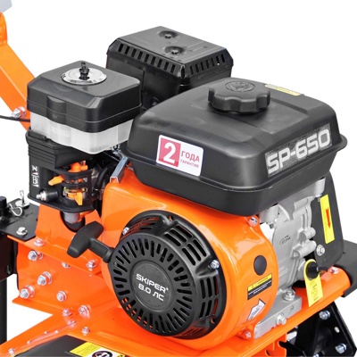 КУЛЬТИВАТОР SKIPER SP-650 (8 Л.С., БЕЗ ВОМ, ПЕРЕДАЧ 1+1, 2 ГОДА ГАРАНТИИ, ПОВОРОТНАЯ РУЧКА) АРТИКУЛ: SSP650.00- фото4