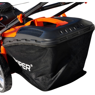 Газонокосилка бензиновая SKIPER GW511S (51 см, самох, Loncin 5лс, мульч, стал.дека, тр-cб.70л, +НОЖ)- фото6