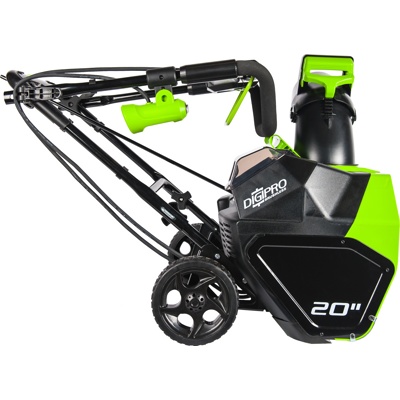 Снегоуборщик аккумуляторный Greenworks 40V GD40SB 51 см (1хАКБ 4 Ач и ЗУ) (арт.2600607)- фото3