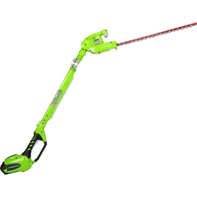 Кусторез аккумуляторный Greenworks 40V G40PHA (без АКБ и ЗУ) 51см штанговый- фото3