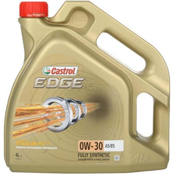Моторное масло 0W30 синтетическое CASTROL Edge 4 л (156E3F)