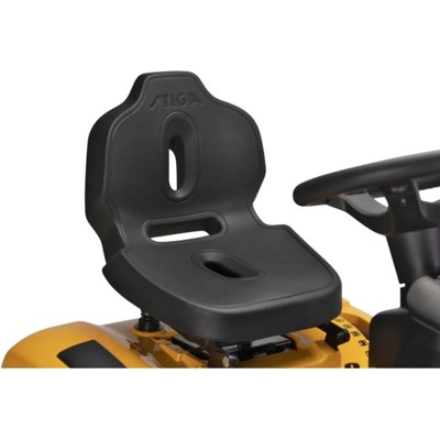 Газонокосилка бензиновая с сиденьем STIGA TORNADO 398 M двиг.ST 400, 7,1 кВт, Manual, ширина 98 см, бак 6 л- фото4