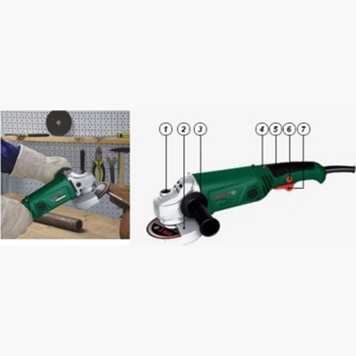 DWT WS 08-115 TV Углошлифмашина Углошлифовальная машина