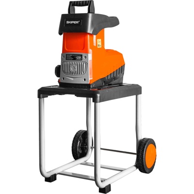 Садовый измельчитель SKIPER GS3245 (индукционный дв., 3200Вт, 60л, 45мм)- фото2