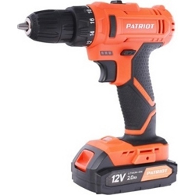 Дрель-шуруповерт Patriot BR 117Li 180301117 (с 2-мя АКБ, кейс) 