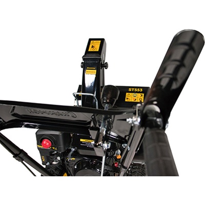 Снегоотбрасыватель CHAMPION ST553 5,5 л.с., 53см.,4F/1R, колеса, бак 3,6л., руч.стартер- фото4