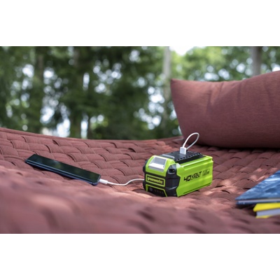 Аккумулятор Greenworks 40V 2Ач G40USB2 с USB разъемом- фото6